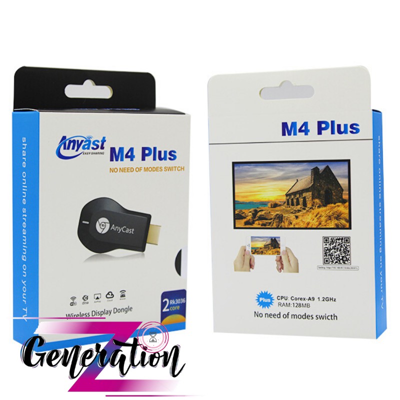 Thiết Bị Kết Nối Điện Thoại Với Tivi - HDMI không dây anycast M2 Plus- M4 plus -  M9 Plus -M12K Plus