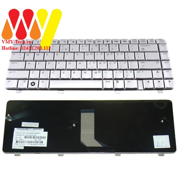 Bàn phím laptop HP DV4 CQ40-100 CQ45-100 DV4-1005TX DV4-1006TX DV4-1007TX DV4-1008TX NEW 100%