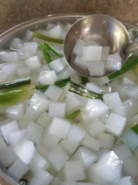 Thạch dừa loại 15ly ép thô  tặng hương dừa thơm túi 1kg - Bách hoá sỉ lẻ Bích Liên Dương