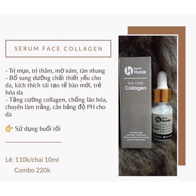 Serum Face Collagen Hunie