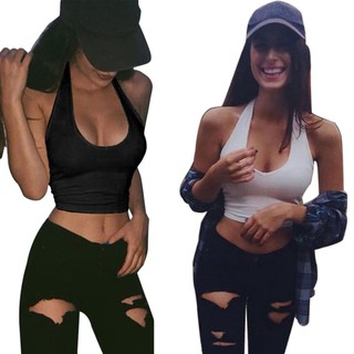 Áo croptop hở lưng gợi cảm