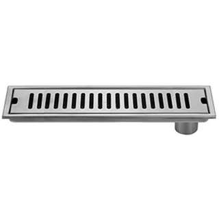 Ga thoát sàn, phễu thu sàn loại dài 30 cm lỗ thoát lệch, thoát cân ,Inox 304.