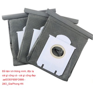 Combo 5 Túi Lọc Bụi, Túi đựng rác Máy Hút Bụi Philips bằng vải không dệt chuyên dụng