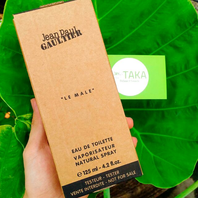 (Bản lót nhung) Nước hoa nam Le Male Jean Paul Gaultier hàng Fullseal-Tester (125ml-200ml) | Thế Giới Skin Care