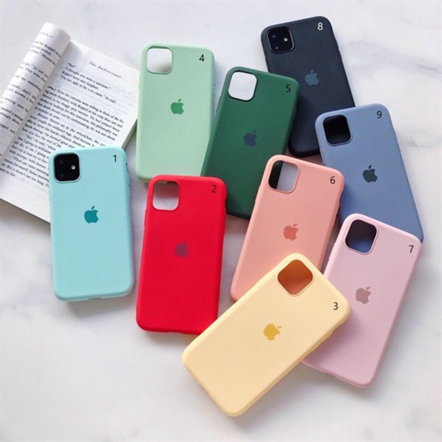 Ốp iphone - Ốp lưng Chống Bẩn Logo Táo 6/6s/6plus/6s plus/7/8/7plus/8plus/x/xs/xs max