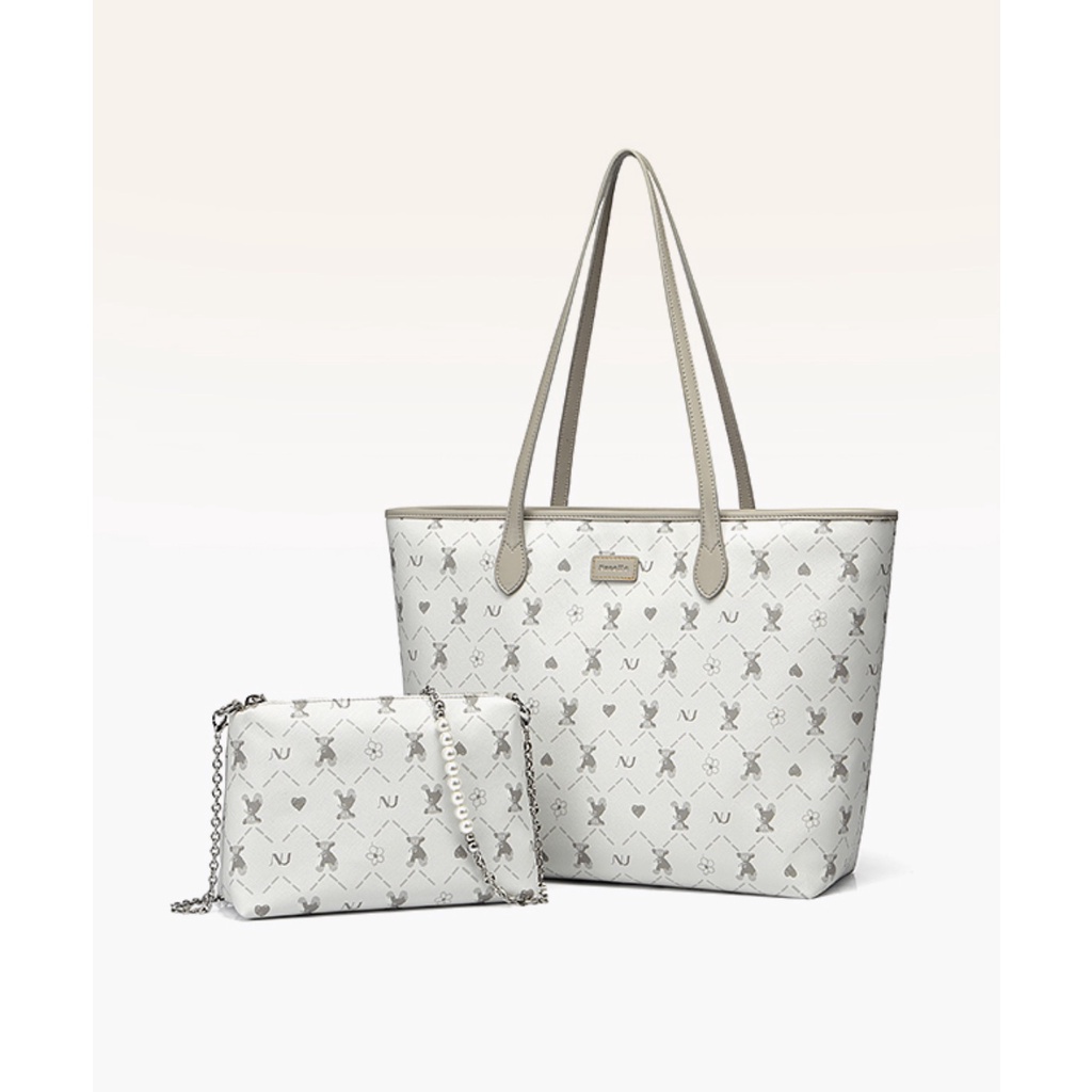 Túi xách nữ to size lớn sang trọng bộ set cao cấp kiểu tote bag thời trang hàng hiệu đẹp Nucelle 1171900 đi làm đi chơi