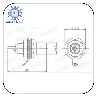Jack RCA Jack nối hoa sen