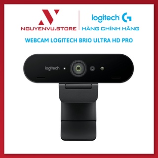 Webcam logitech brio 4k ultra hd - brio ultra hd pro - hàng chính hãng