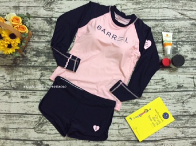 (Có sẵn, clip check) Đồ bơi bikini dài tay phong cách Hàn quốc | BigBuy360 - bigbuy360.vn