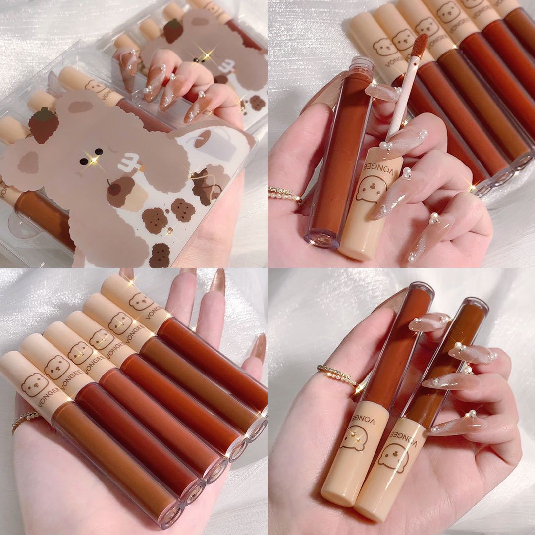 (Hàng Mới Về) Set 4 Son Môi Vongee Dưỡng Ẩm Chống Thấm Nước Lâu Trôi | BigBuy360 - bigbuy360.vn