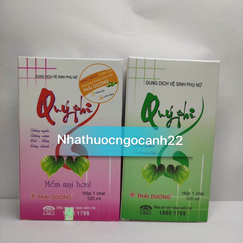 Dung dịch vệ sinh QUÝ PHI 120ML