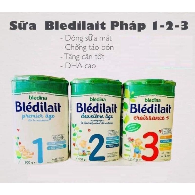 Sữa Bột Bledilait Pháp 900g