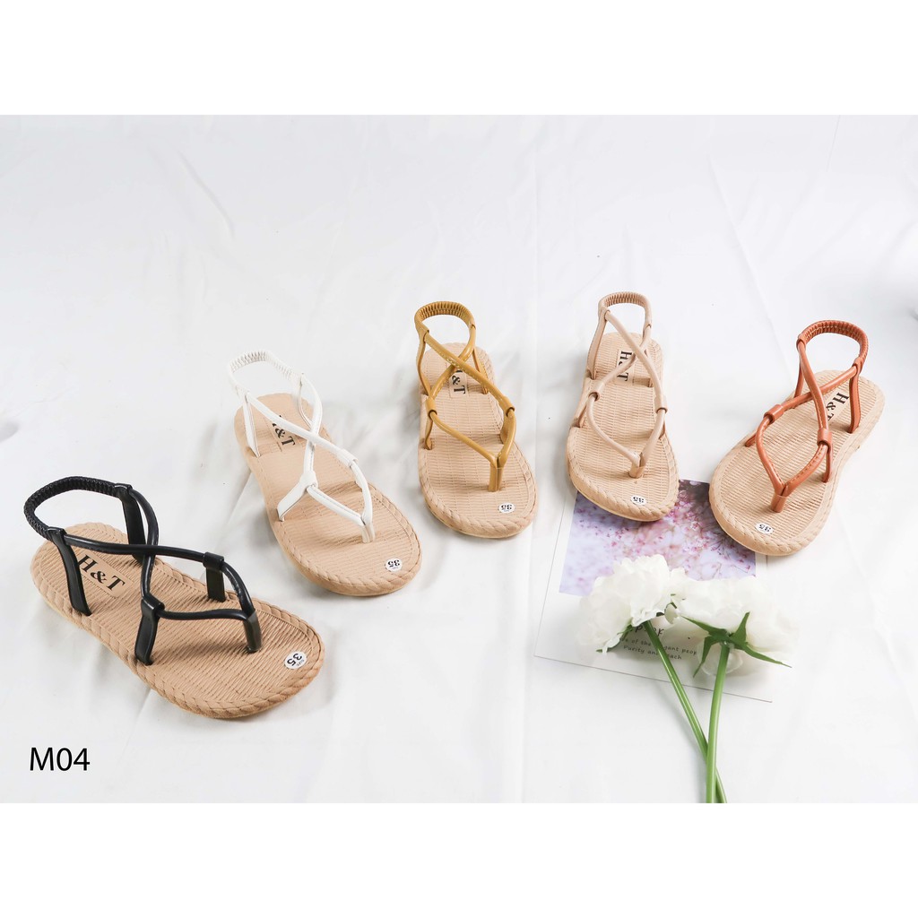 Sandal chống nước phù hợp đi mưa thời trang HMTShoes M04