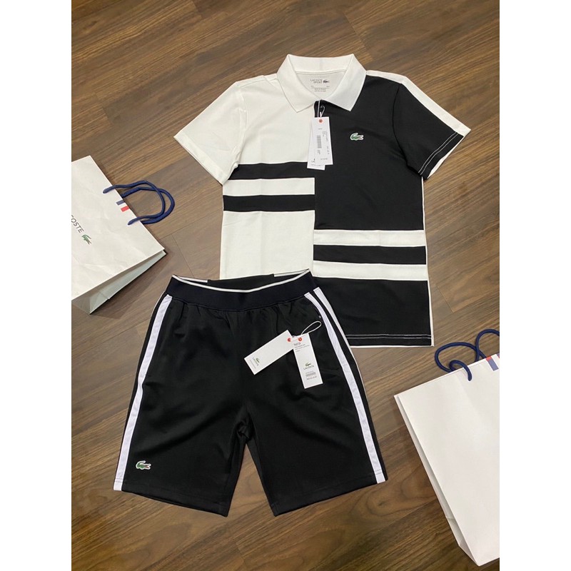 Bộ thể thao lacost nam hè 2021 mới về chất gai cá sấu cực đẹp luôn | BigBuy360 - bigbuy360.vn