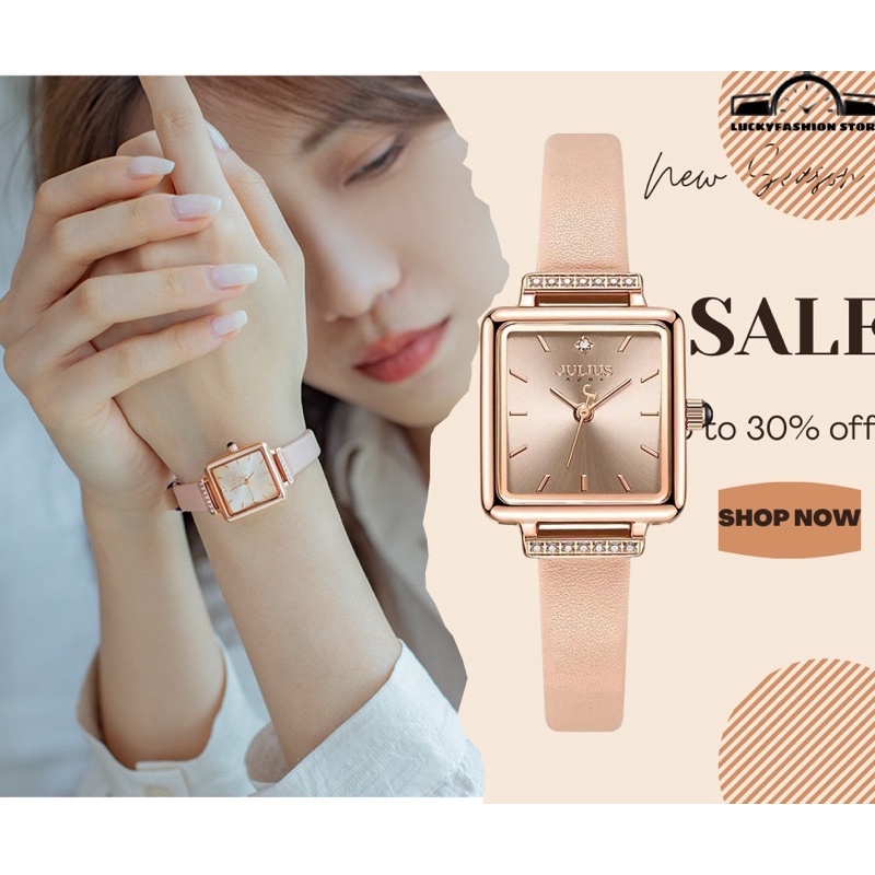 Đồng hồ nữ chính hãng Julius JA-1314 bảo hành 12 tháng hàng cao cấp