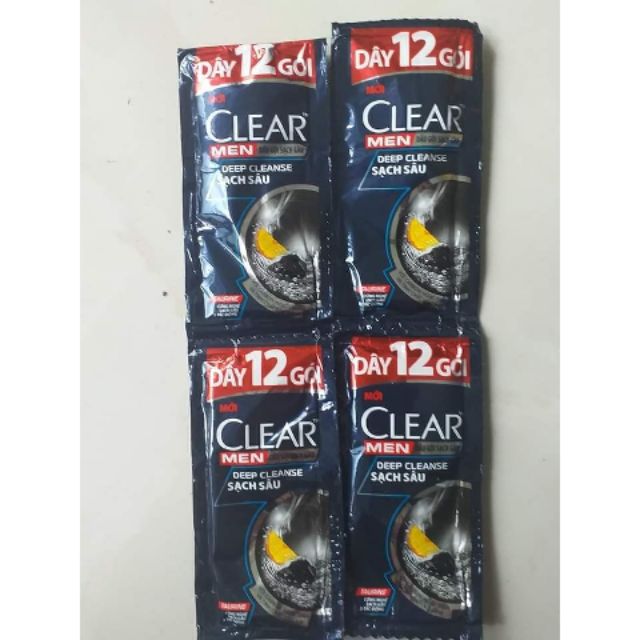 Combo 100 gói dầu gội clearmen