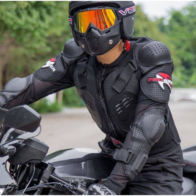 Áo giáp lưới bảo hộ Probiker, đi phượt, du lịch chính hãng