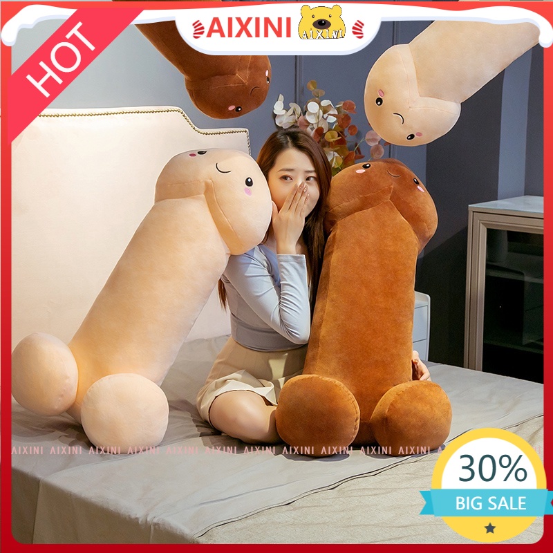 Siêu To Khổng Lồ Gối ôm hình Con Ciu Ciu gấu bông dài đáng yêu nghộ nghĩnh vải co dãn 4 chiều cao cấp Bird book