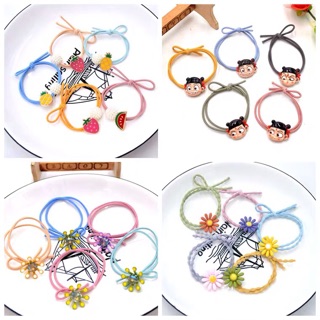 Dây buộc tóc hình cute đơn giản