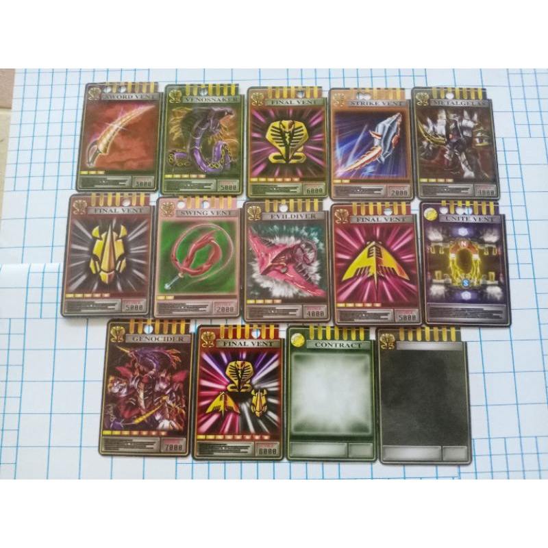 Thẻ phiêu lưu kamen raider Ryuki (Ouja ❈ ่)