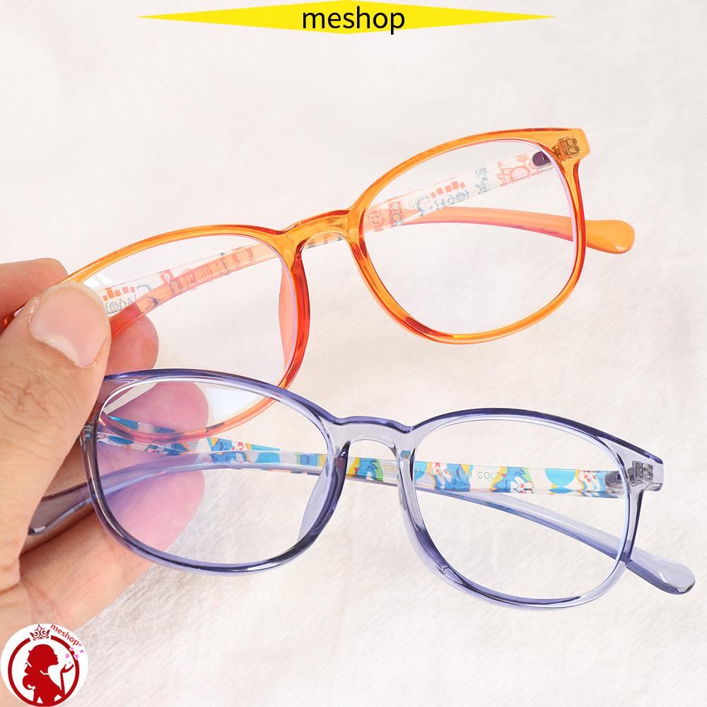 🍒ME🍒 Children Boys Girls Comfortable Eyeglasses Portable Ultra Light Frame Kids Glasses TR90 Online Classes Fashion Computer Eye Protection Anti-blue...