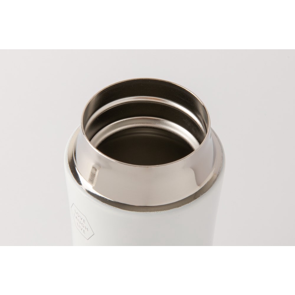 Bình Uống Nước Tumbler ARTBOX Hàn Quốc Màu Trắng Có Nút Ấn