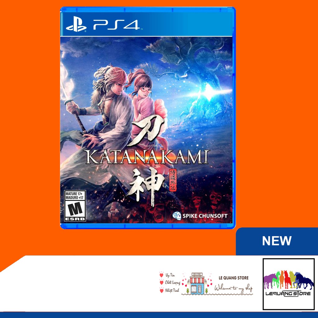 Đĩa game PS4: Katana Kami: A Way of the Samurai Story
