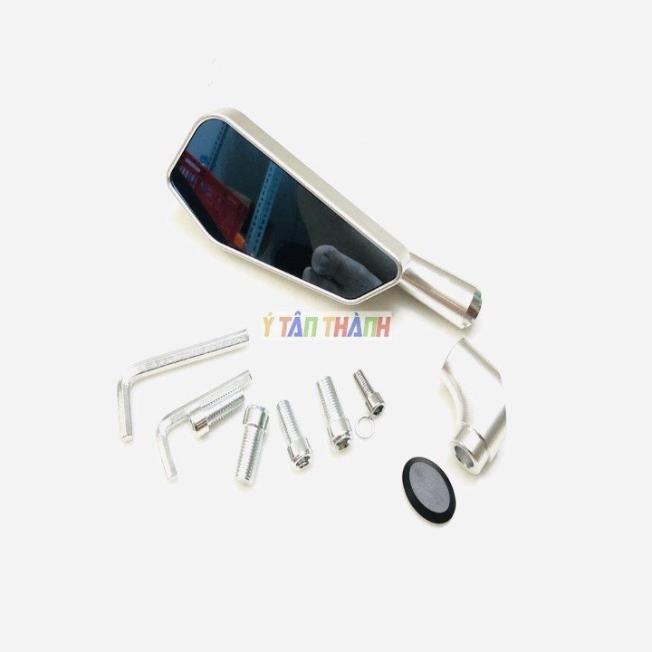 Kiếng Chiếu Hậu 744 Màu Bạc MS1183