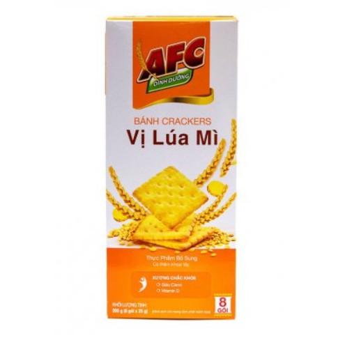 bánh AFC vị lúa mì hộp 200g