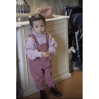 Yếm nỉ hồng Zara, size 12-18m, from rộng, 150k