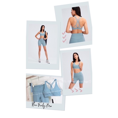 Áo Lót Thể Thao Lululemon Flow Freely Bra - Áo Tập Gym Yoga Cao Cấp