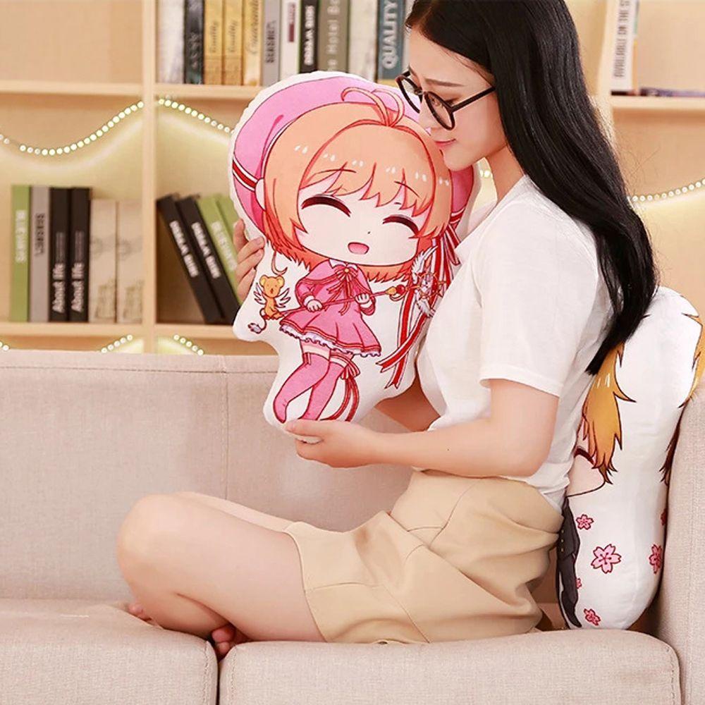 Đồ chơi nhồi bông Hình Nhân Vật Anime Dễ Thương Trang Trí Ghế Sofa