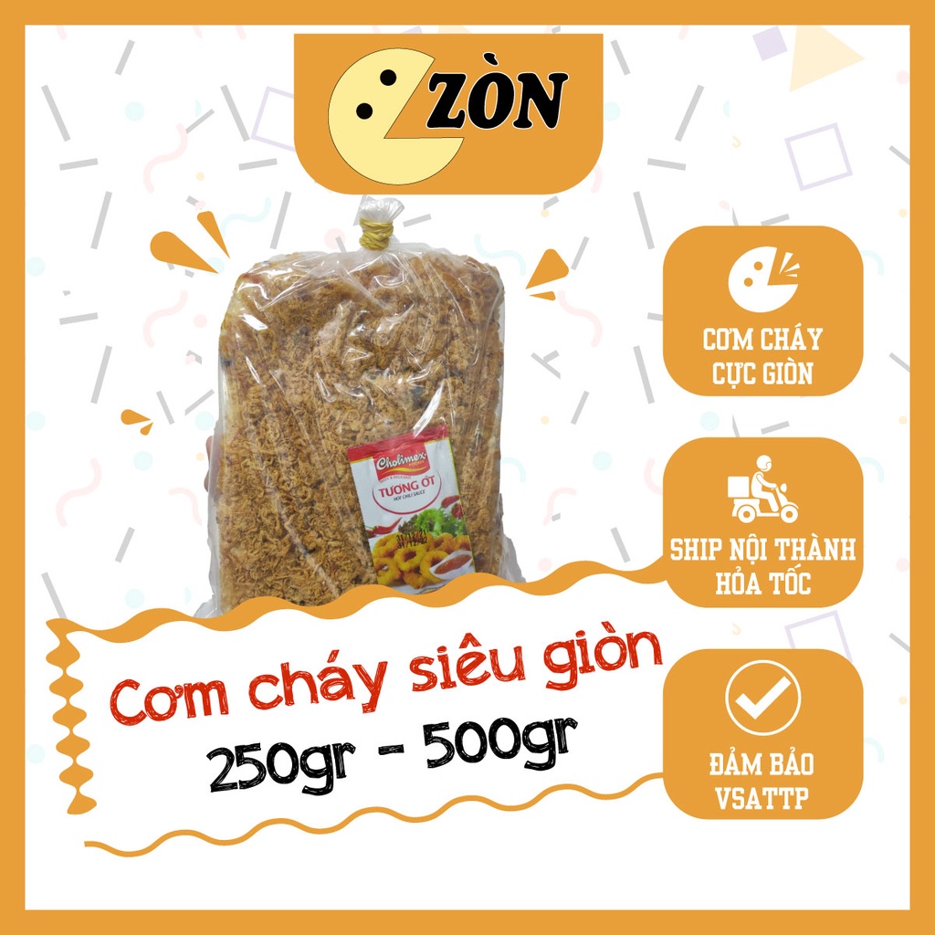 Cơm cháy chà bông Sài Gòn 250gr | Ruốc ngập tràn - Đẫm sốt ngon - Siêu zòn zòn | Zon Shop Official