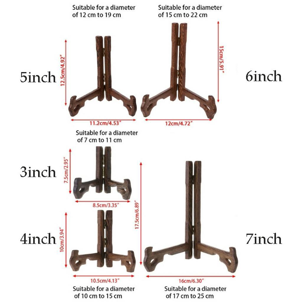 Giá đỡ trưng bày khung ảnh bằng gỗ 3-7 inch đa năng sáng tạo