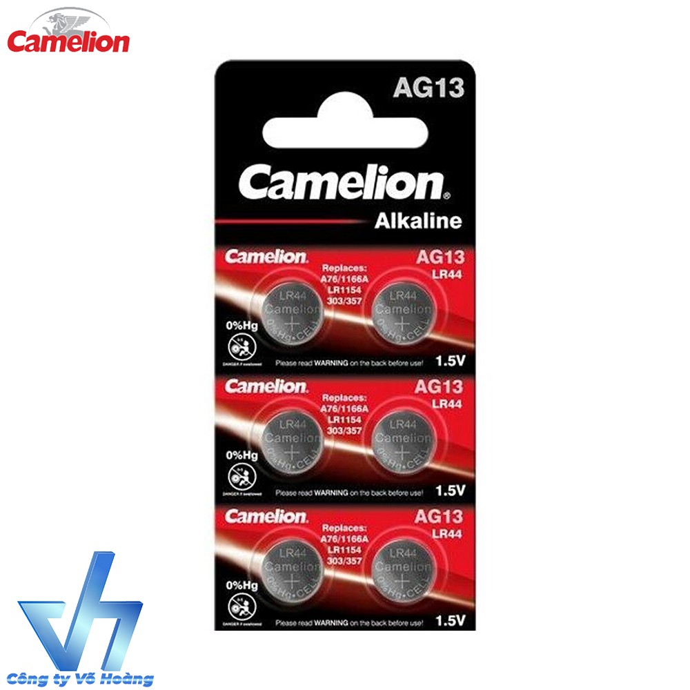 6 pin Camelion AG13 - Pin nút alkaline 1.5V