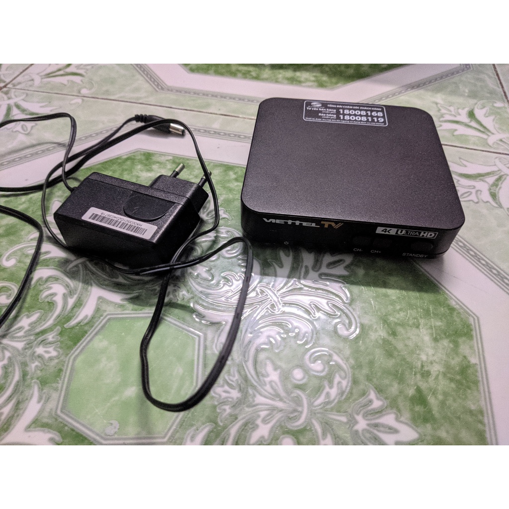 Đầu thu Viettel TV + điều khiển IR