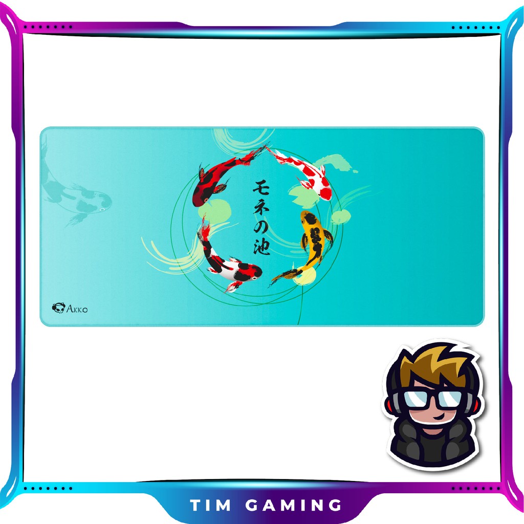 [Mã 254ELSALE giảm 7% đơn 300K] Bàn di chuột Gaming AKKO Monet's Pond | Size XXL