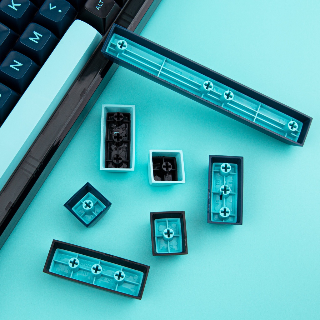 172 phím Keycaps Set SA Profile Double Shot cho Gateron TTC Switch và ANSI & ISO Layout Mechanical Keyboard