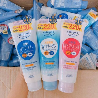 Sữa rửa mặt Kose Softymo 220gr Nhật Bản