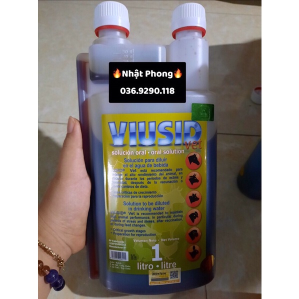 VIUSID - (Kháng virus, tăng sức đề kháng chống bệnh)