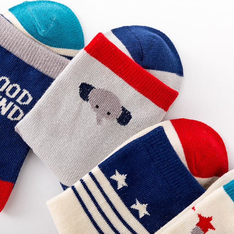 Vớ Cổ Vừa Họa Tiết Hoạt Hình Thời Trang Xuân Hè Cho Bé