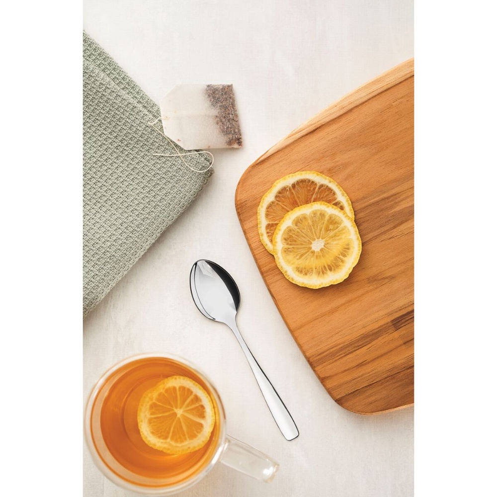 Bộ 6 Thìa Uống Trà, Café Tramontina Amazonas Chất Liệu Thép Không Gỉ An Toàn Cao Cấp Sản Xuất Tại Brazil