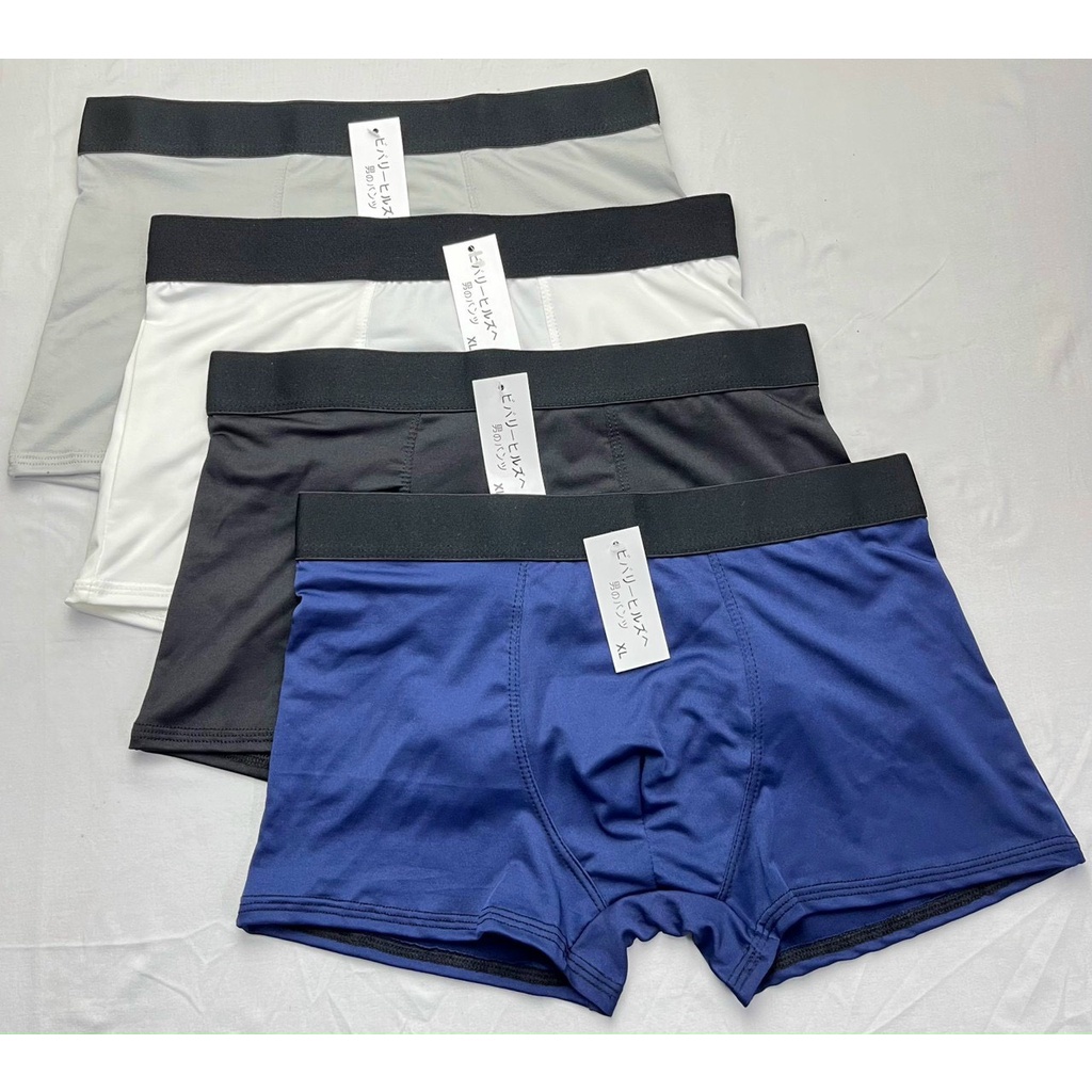 Quần sịp đùi BOXER nam cao cấp, cạp trơn 3cm, chất cotton mềm mại, co giãn 4 chiều, thoải mái, dễ thấm hút mồ hôi.