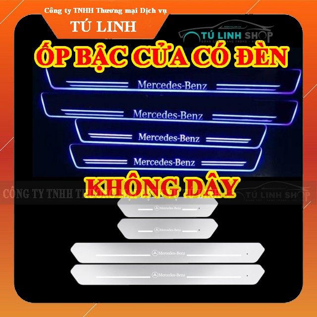 Ốp bậc cửa có đèn LED nhiều màu - KHÔNG DÂY (có pin sạc cổng USB)