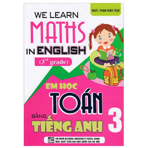 Sách - Em Học Toán Bằng Tiếng Anh Lớp 3