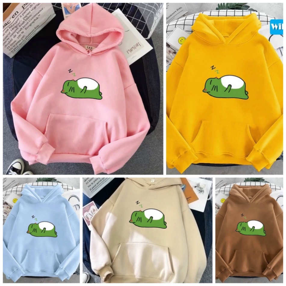 Áo Khoác Hoodie Form Rộng Sweater Nỉ Ulzzang Avocato Nằm Hot Trend Thời Trang Thu Đông Siêu Đẹp | BƠ NẰM | BigBuy360 - bigbuy360.vn