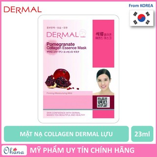 [Cực Hot] Mặt Nạ Dermal Collagen Dưỡng Da Tinh chất Lựu - Hàn Quốc