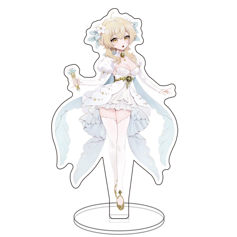 Móc Khóa Hình Nhân Vật Game Genshin Zhongli Dễ Thương