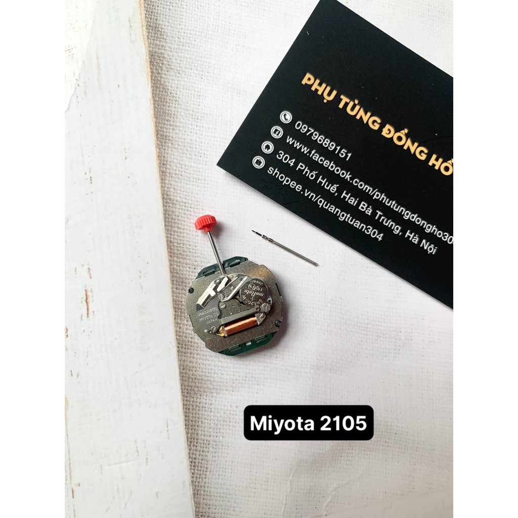 Máy đồng hồ đeo tay Miyota Nhật 2105 - 2005