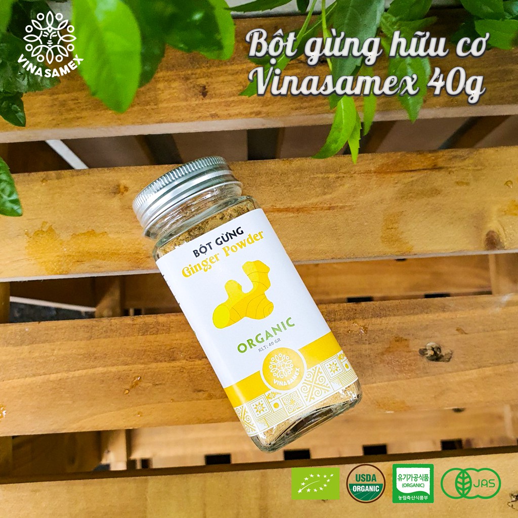 Bộ gia vị hữu cơ Vinasamex dạng thô và dạng bột